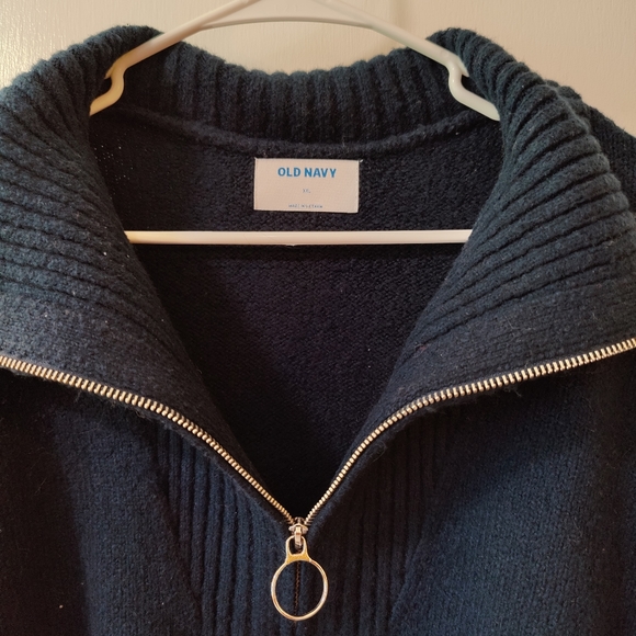 Old Navy Quarter Zip Sweater - Picture 3 of 6